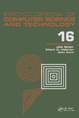 Encyclopedia of Computer Science and Technology - Jack Belzer