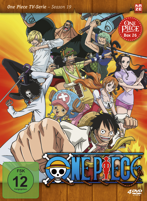 One Piece - TV-Serie - Box 26 (Episoden 780-804) [4 DVDs] - Hiroaki Miyamoto, Junji Shimizu, K&ocirc;nosuke Uda, Munehisa Sakai