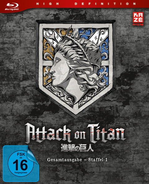 Attack on Titan - Staffel 1 - Blu-ray-Gesamtausgabe - Deluxe Edition - Tetsuro Araki
