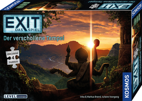 EXIT&reg; Spiel+Puzzle Der verschollene Tempel (E)
