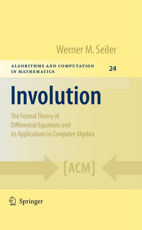 Involution -  Werner M. Seiler