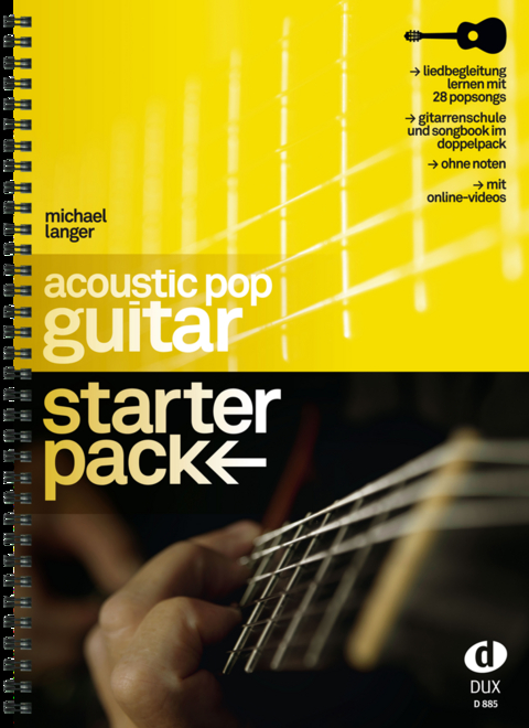 Acoustic Pop Guitar Starter Pack - Michael Langer