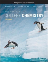 Foundations of College Chemistry - Hein, Morris; Arena, Susan; Willard, Cary