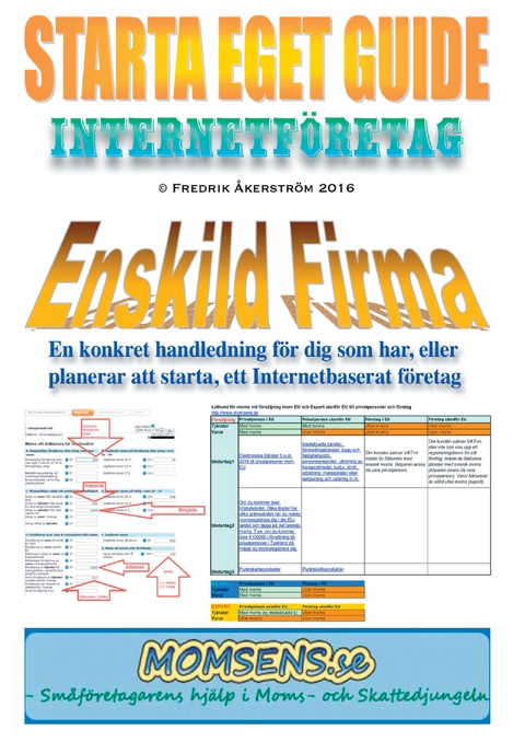 Starta Eget Guide - Fredrik &Aring;kerstr&ouml;m