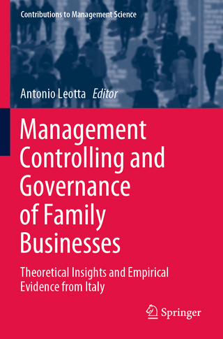 Management Controlling and Governance of Family Businesses