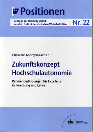 Zukunftskonzept Hochschulautonomie