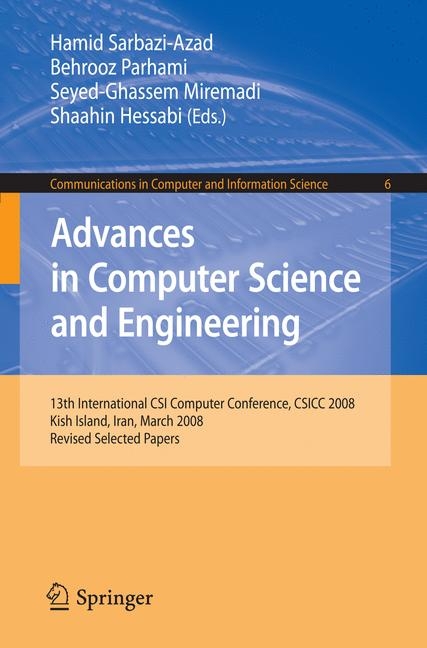 Advances in Computer Science and Engineering - 