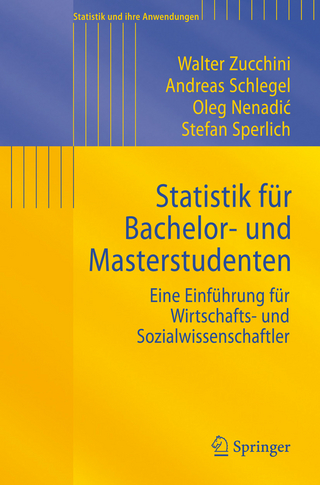 Statistik für Bachelor- und Masterstudenten