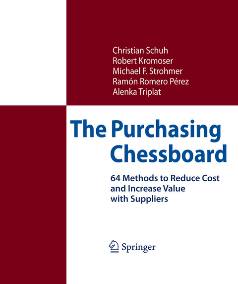 The Purchasing Chessboard - Christian Schuh, Robert Kromoser, Michael F. Strohmer, Ram&oacute;n Romero P&eacute;rez, Alenka Triplat