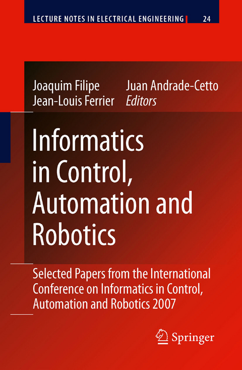 Informatics in Control, Automation and Robotics - 