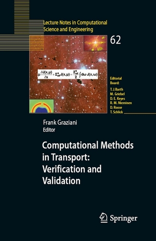 Computational Methods in Transport: Verification and Validation