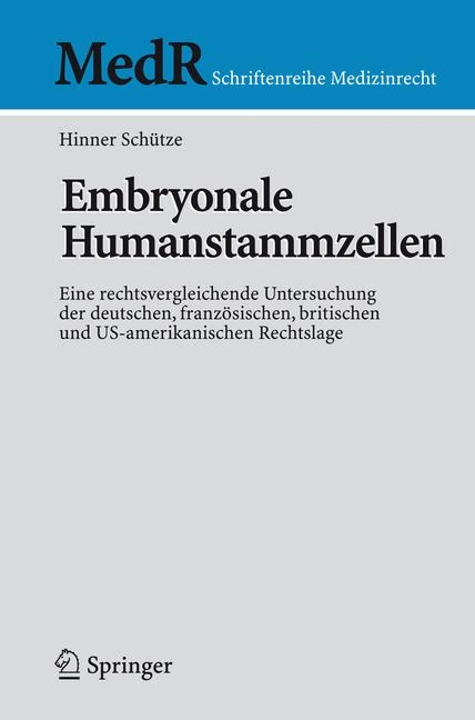 Embryonale Humanstammzellen - Hinner Sch&uuml;tze
