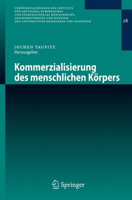 Kommerzialisierung des menschlichen K&ouml;rpers - 