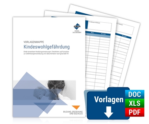 Vorlagenmappe Kindeswohlgef&auml;hrdung