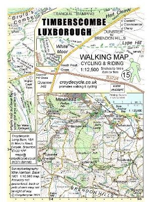 Timberscombe Luxborough Walking Map - Mike Harrison