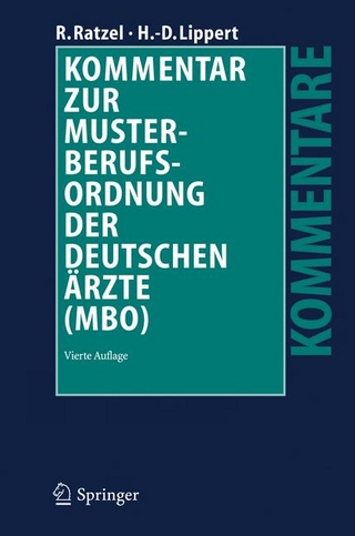 Kommentar zur Musterberufsordnung der deutschen Ärzte (MBO)