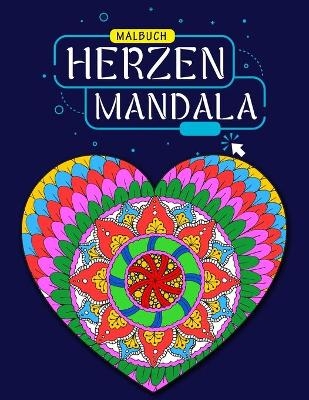 Hearts Mandala Malbuch - Sk Arts