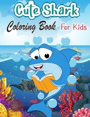 Funny Shark Coloring Book
