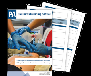 Die PraxisAnleitung-Spezial - Anleitungssituationen auswählen und gestalten