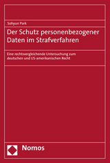 Der Schutz personenbezogener Daten im Strafverfahren - Sohyun Park
