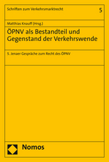 &Ouml;PNV als Bestandteil und Gegenstand der Verkehrswende - 