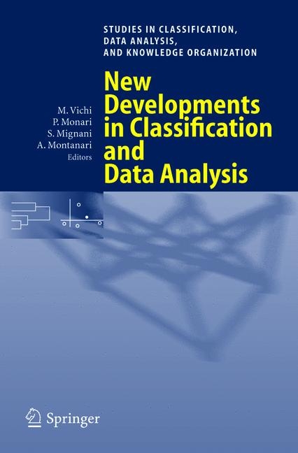 New Developments in Classification and Data Analysis - 