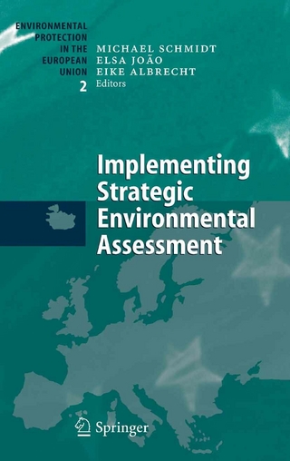 Implementing Strategic Environmental Assessment