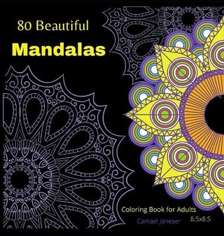 80 Beautiful MandalasColoring book for Adults