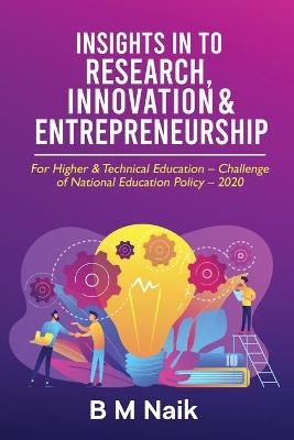 Insights in to Research, Innovation & Entrepreneurship
