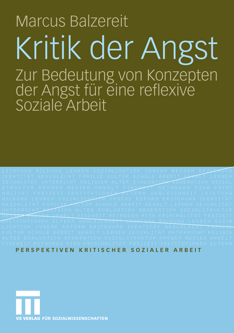 Kritik der Angst - Marcus Balzereit