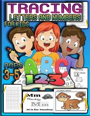 Tracing letters and numbers for kids ages 3-5