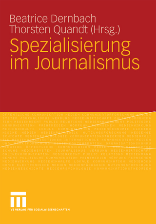 Spezialisierung im Journalismus