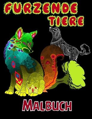 Furzende Tiere Malbuch