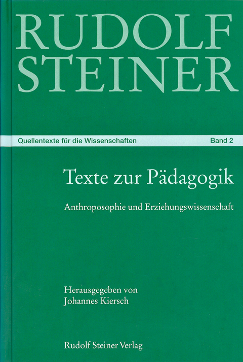 Texte zur P&auml;dagogik - 