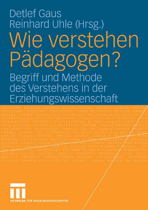 Wie verstehen P&auml;dagogen? - 