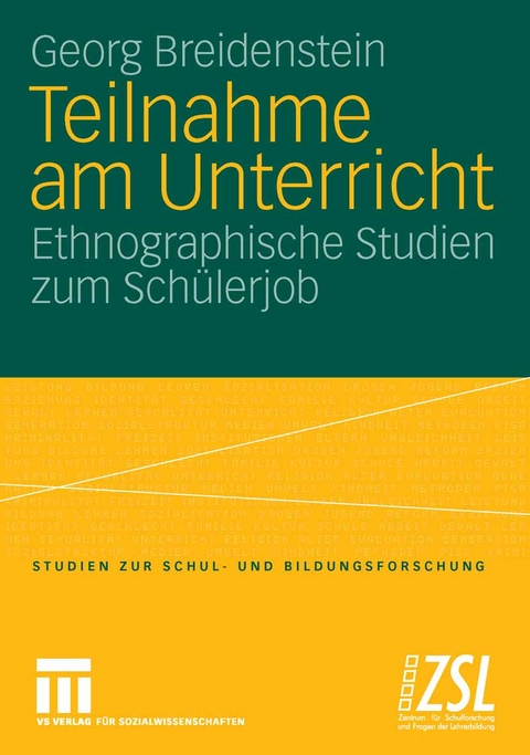 Teilnahme am Unterricht - Georg Breidenstein