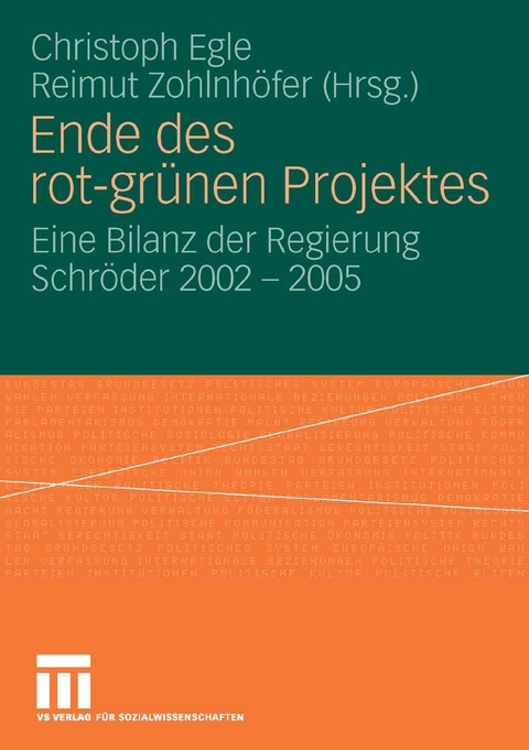 Ende des rot-gr&uuml;nen Projekts - 