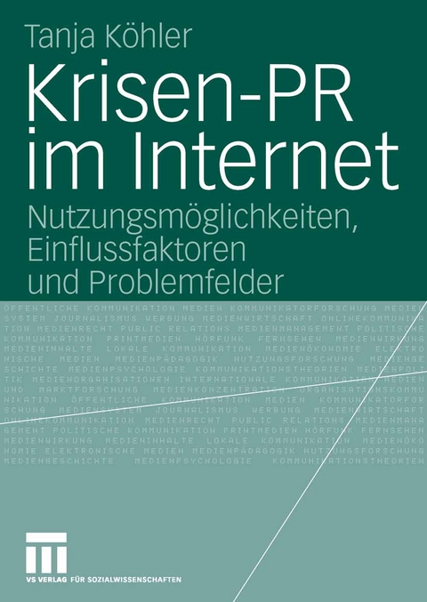 Krisen-PR im Internet - Tanja K&ouml;hler