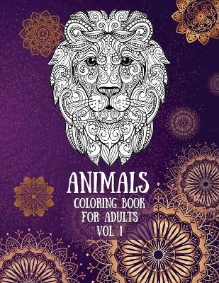Animals Coloring Book For Adults vol. 1 - Over The Rainbow Publishing