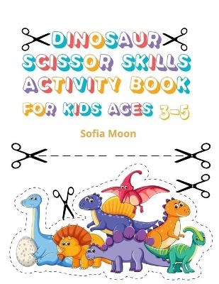 Dinosaur Scissor Skills Activity Book for Kids Ages 3-5