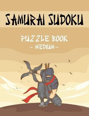 Samurai Sudoku Puzzle Book - Medium -  Pro Freshniss