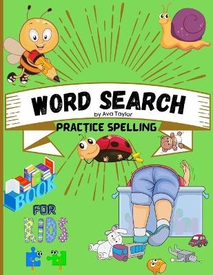 Word search practice spelling book for kids