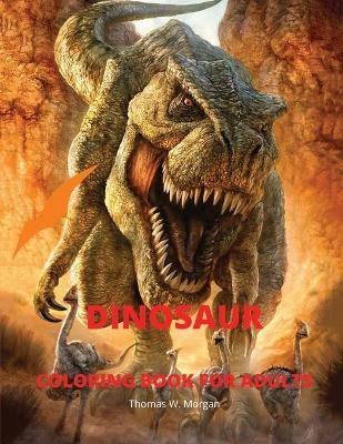 Dinosaur Coloring Book for Adults