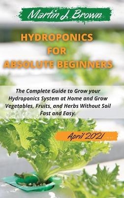 hydroponics for absolute beginners -  Martin J Brown