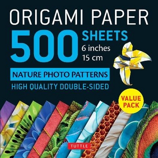 Origami Paper 500 sheets Nature Photo Patterns 6