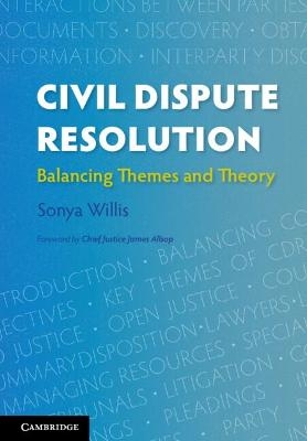 Civil Dispute Resolution - Sonya Willis