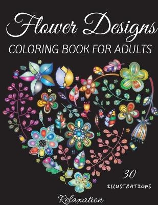 Flower Designs Coloring Book