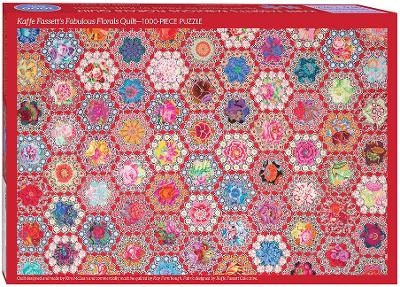 Kaffe Fassett's Fabulous Florals Quilt Jigsaw Puzzle - Kaffe Fassett