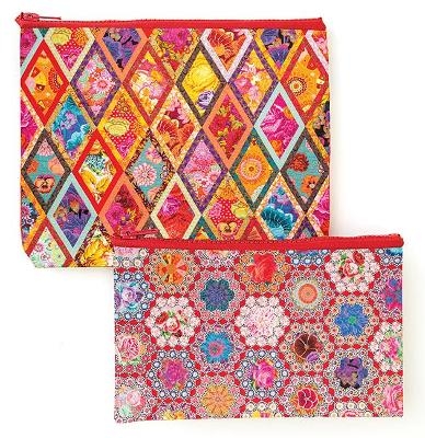 Kaffe Fassett's Fabulous Florals Eco Pouch Set - Kaffe Fassett