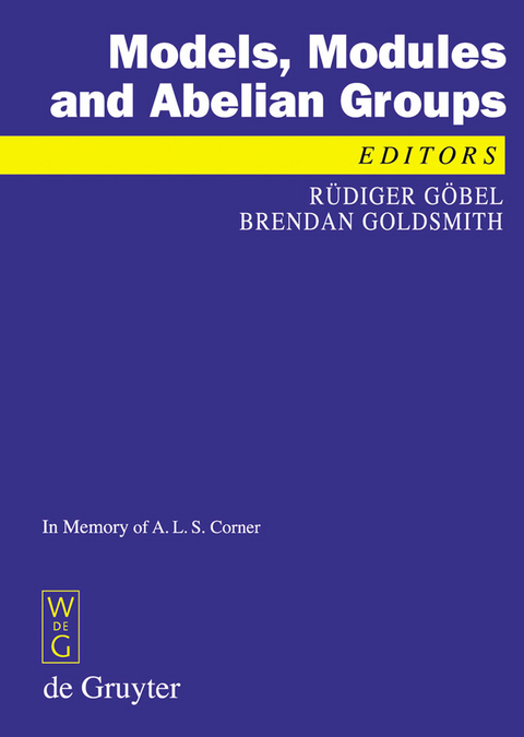 Models, Modules and Abelian Groups - 